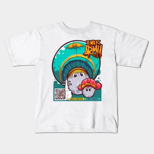 Fungus Naval Army Character Kids T-Shirt